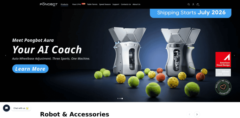 FireShot Capture 517 AI Tennis Ball Machine Table Tennis Robot PONGBOT® storepongbotsportscom min 768x379