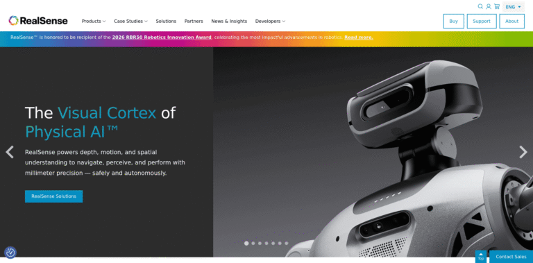 FireShot Capture 538 RealSense RealSense wwwrealsenseaicom min 1 768x379