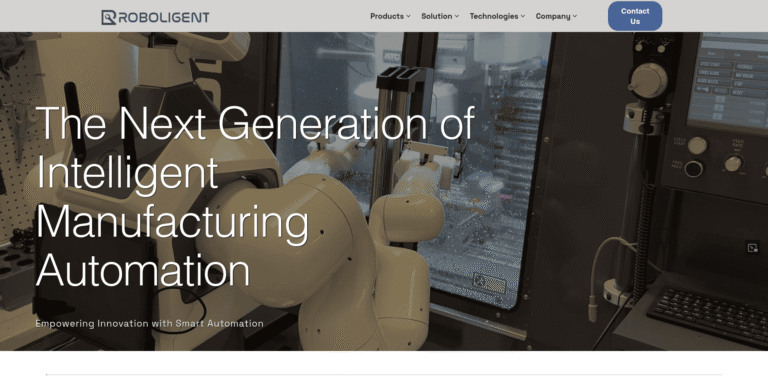 FireShot Capture 554 Roboligent Intelligent Manufacturing Automation wwwroboligentcom min 768x379