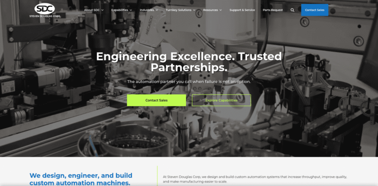 FireShot Capture 557 Custom Automated Machines Engineering Solutions Steven Douglas   sdcautomationcom min 768x379