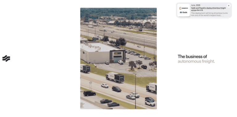 FireShot Capture 610 Gatik The Business of Autonomous Freight wwwgatik ai min 768x379