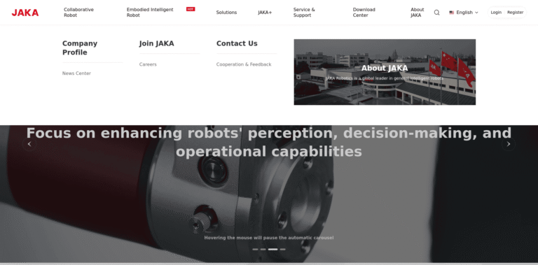 FireShot Capture 681 Collaborative Robots for Smart Manufacturing JAKA Robotics Offici  wwwjaka com min 768x379