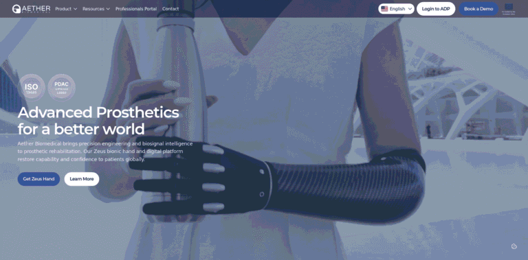 FireShot Capture 693 Aether Biomedical Advanced Bionic Prosthetics wwwaetherbiomedicalcom min min 768x379