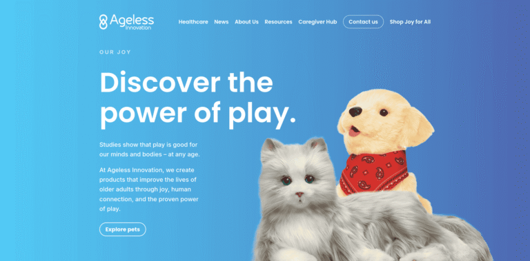 FireShot Capture 699 Homepage Ageless Innovation agelessinnovationcom min 768x379