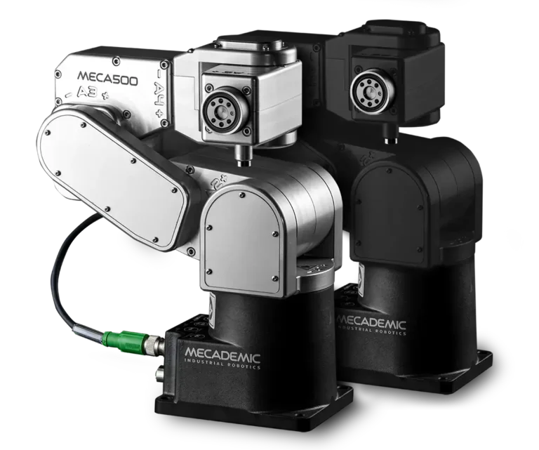 silver and black meca500 robots in compact position min 768x641