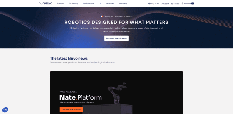 FireShot Capture 737 6 axis robotic arm specialist Collaborative robots   Niryo niryocom min 768x379