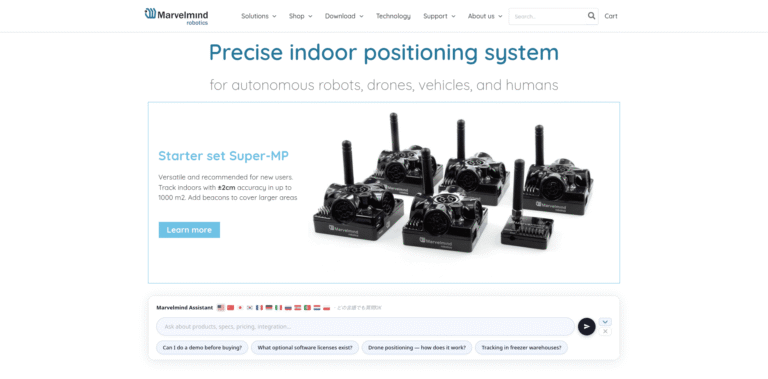 FireShot Capture 741 Indoor Positioning System and RTLS with ±2cm Accuracy marvelmindcom min 768x379