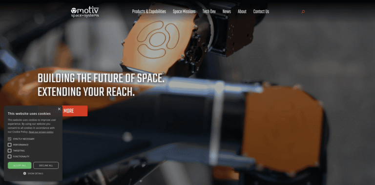 FireShot Capture 796 Space Robotics Motor Controllers Mechanisms Space Systems  motivsscom min 768x379
