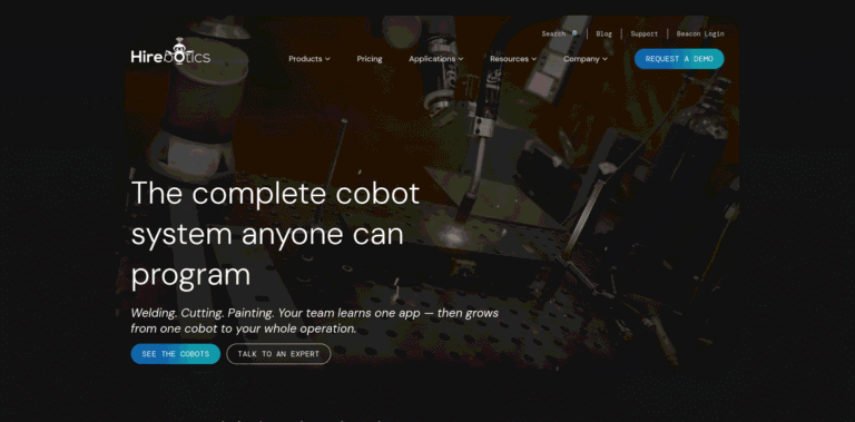 FireShot Capture 845 Complete cobot systems for metal fabrication Hirebotics  wwwhireboticscom min 768x379