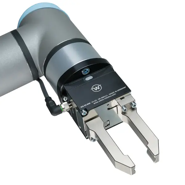 Weiss Robotics GRIPKIT E1 on UR3 600x600 crop center min